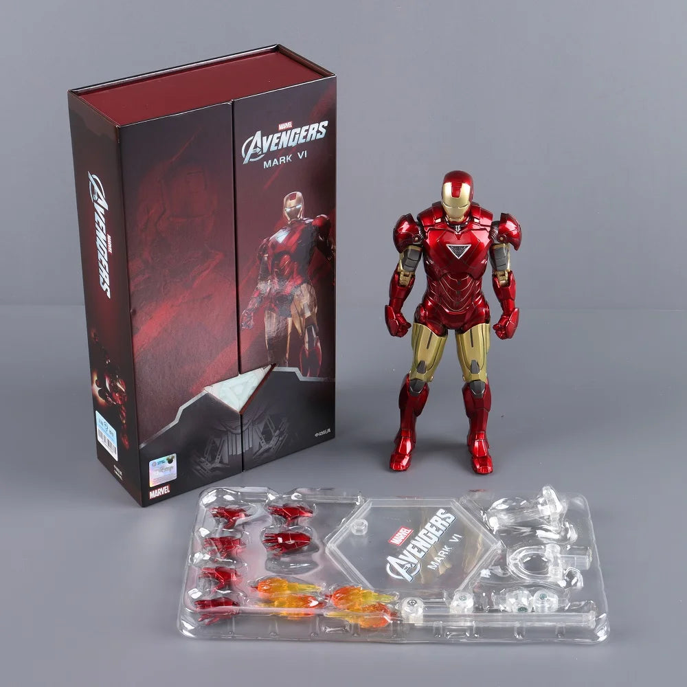 ZD Toys Iron Man Action Figure Iron Patriot MK1-7 MK17 MK33 MK85 MK30 War Machine Legends Avengers Tony Stark Collect Toy Gift
