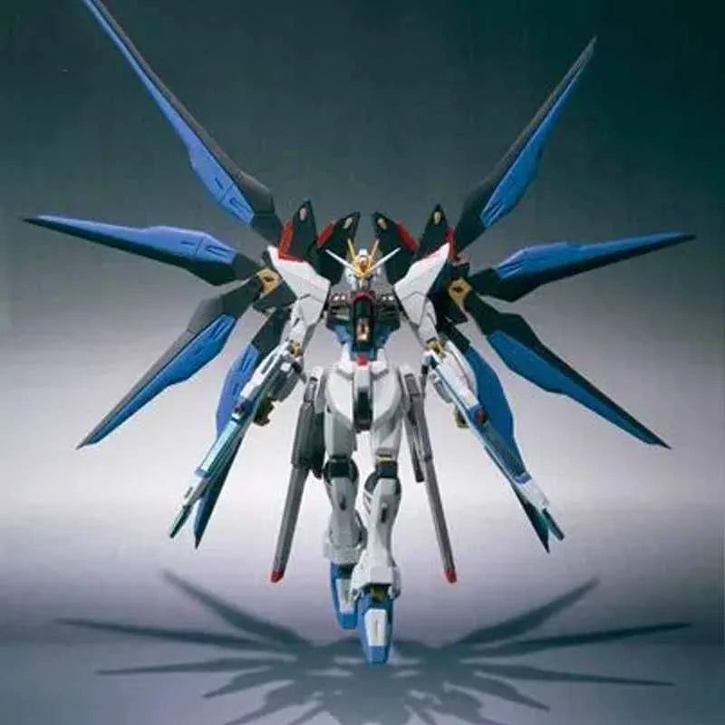 Bandai Original MODEL KIT ROBOT SPIRITS FREEDOM GUNDAM Action Figure Model Toys Gifts For boys Collectible Foam box sends