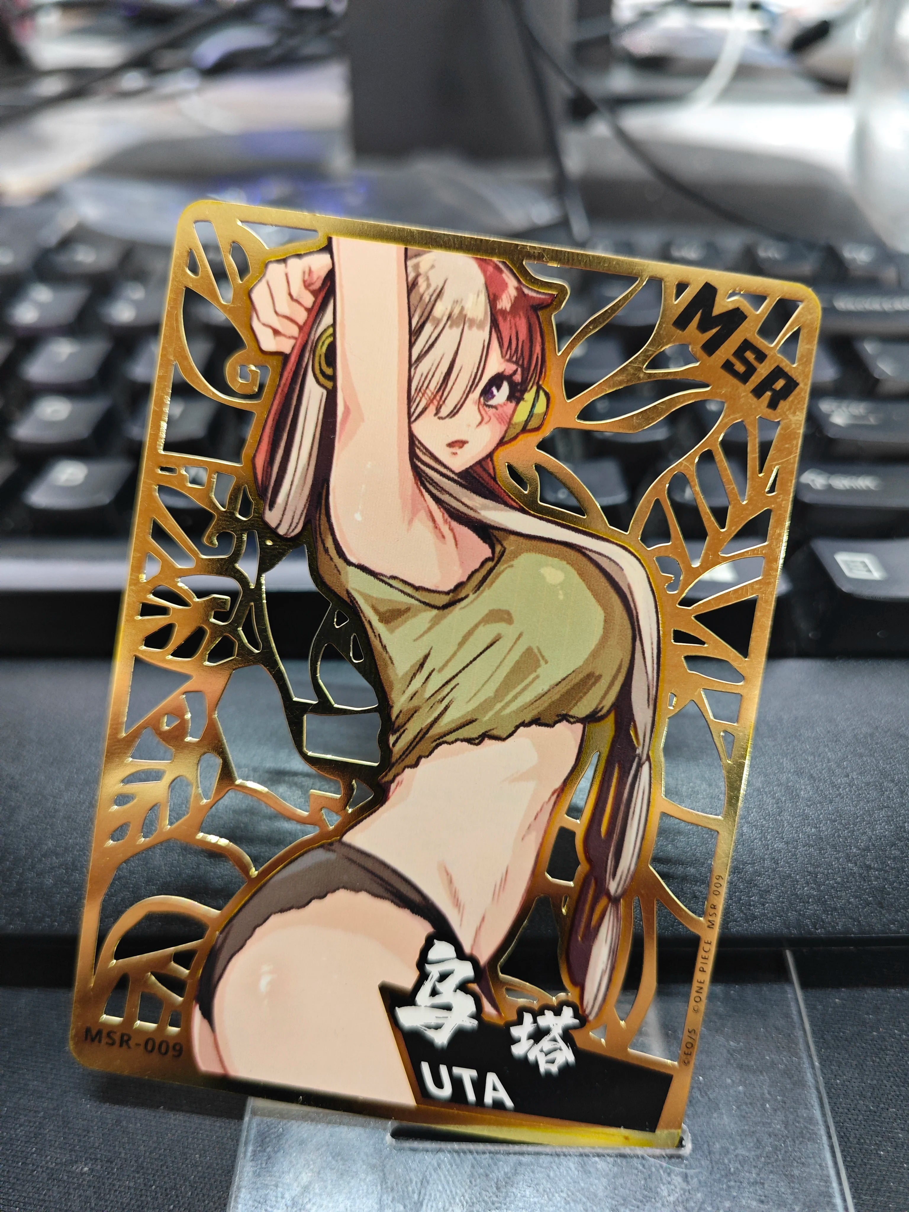 One Piece Cards MSR Metal Cards Nami Vivi Perona Uta Yamato Hancock Boy Anime Collectible Cards Christmas Birthday Present
