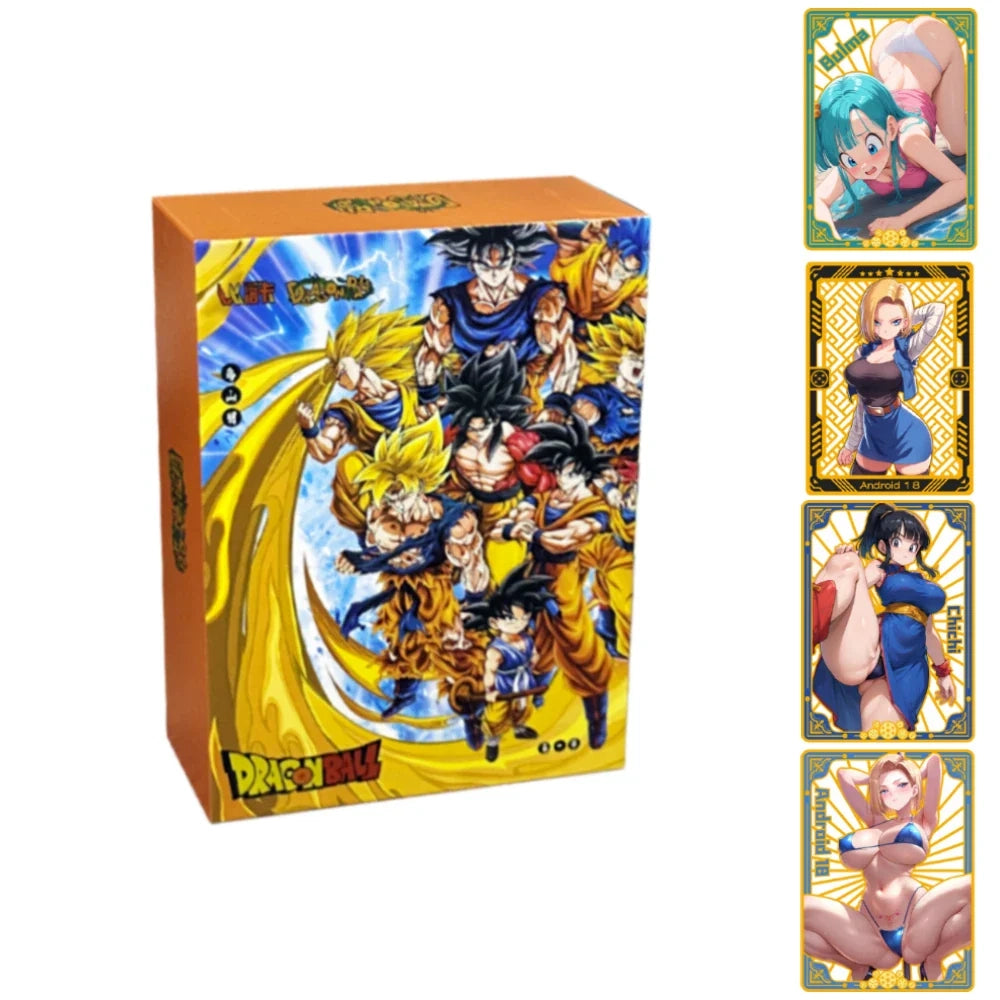 LuoKa Dragon Ball Card Fighting Rare Limited Edition Anime Slab Cards Dragon Ball Exchange Card Collection Toys Booster Box