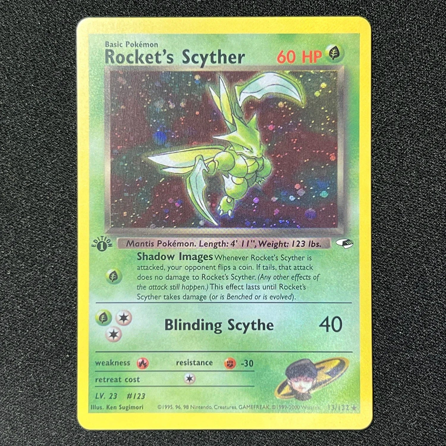 PKM Cards 1996 Years 1st Gym Set English Cards PTCG Charizard Blastoise Venusaur Game Anime Collection Cards Gift Toy Proxy Card