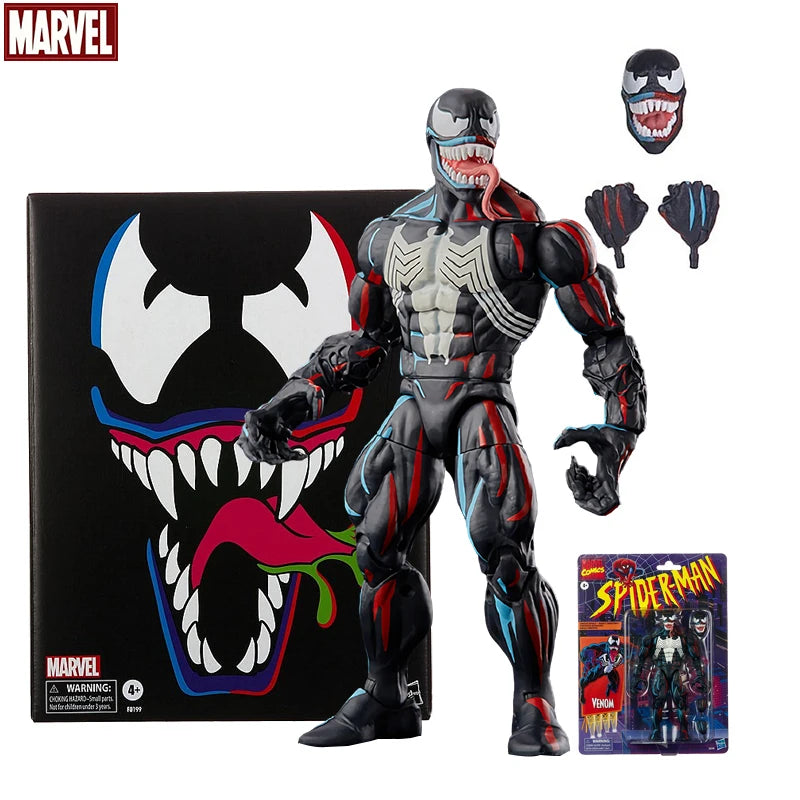 ML Legends Venom Action Figure Model Toy  Spider Man 6 Inch Sdcc Limited Edition Figures Packaging Box Collectible Gift