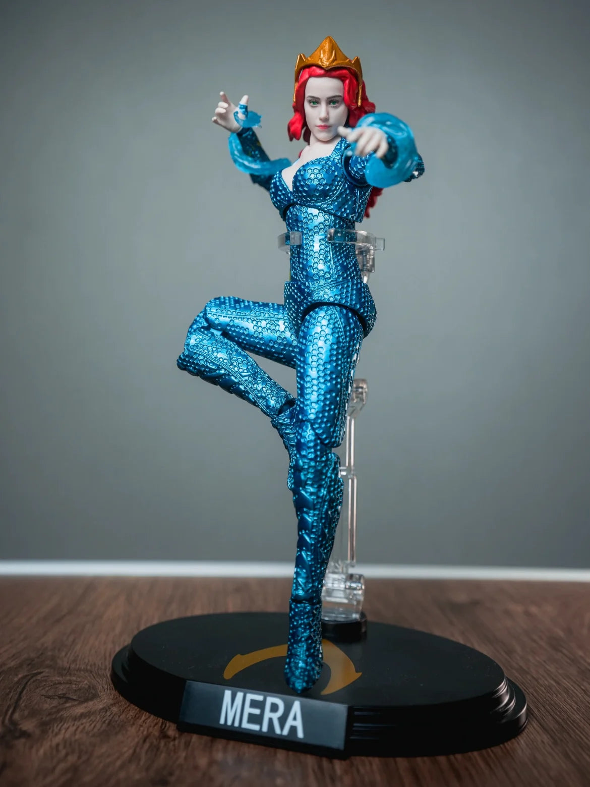 Original Fondjoy 1/9 Aquaman Mera Figure Justice League Figures Aquaman And The Lost Kingdom Figure Pvc Model Joint Movable Toy