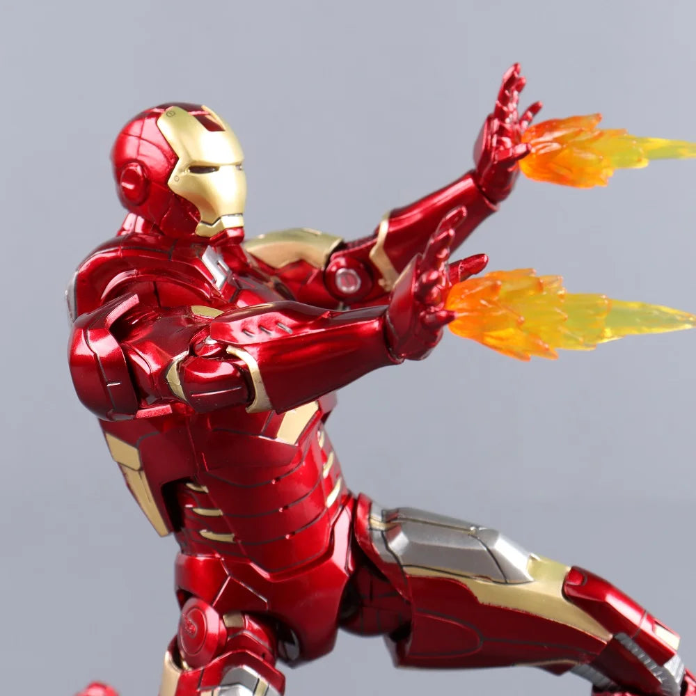 ZD Toys Iron Man Action Figure Iron Patriot MK1-7 MK17 MK33 MK85 MK30 War Machine Legends Avengers Tony Stark Collect Toy Gift