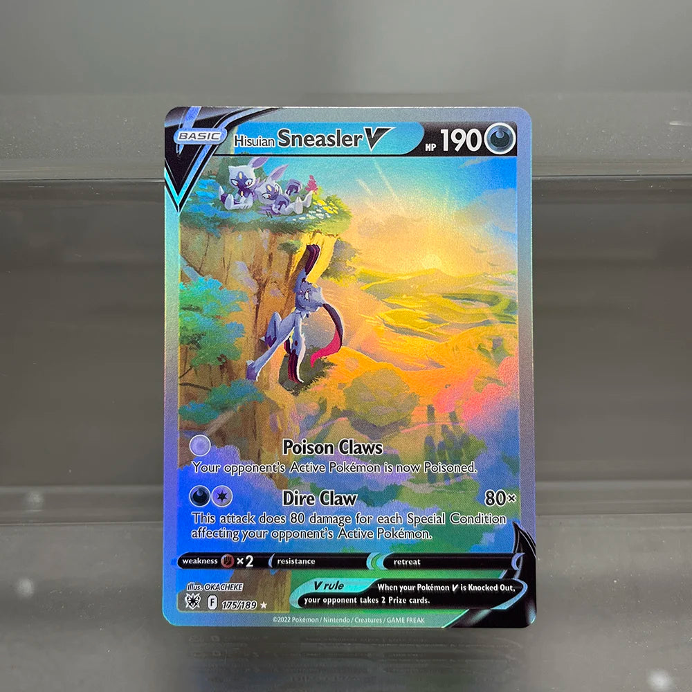 Pokémon Holographic Single Cards Lilligant Leafeon Dragonite Machamp Foil Game Collection Cards PTCG Proxy Cards Kids Toys