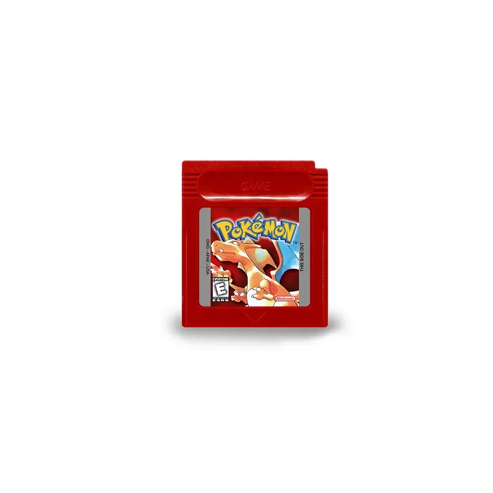 GBC Game Card RTC Boxed US Version English Pokémon GB Pokémon Red, Yellow, Blue, Green, Gold and Silver Game Card