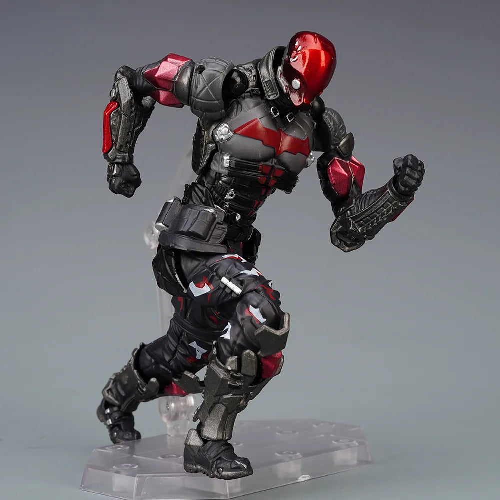AMAZING YAMAGUCHI Action Figure Arkham Knight Batman Red Hood Robin Jason Todd Figuarts Game Model Toy Collection Christmas Gift