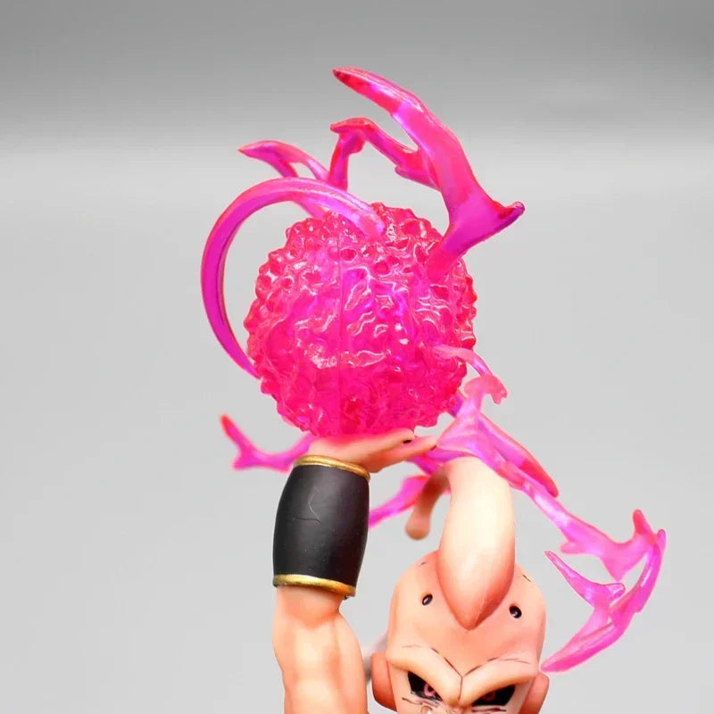 25cm Dragon Ball Z Majin Buu Junsui Anime Figures Gk Figurine Dbz Model Statue Pvc Toys Decoration Desktop Collectible Room Gift