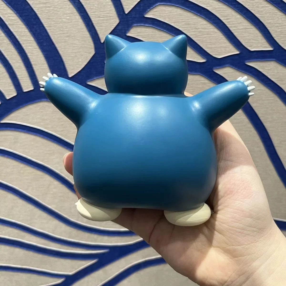 11cm Pokemon Mew Anime Figure Snorax Figurine Pvc Statue Kawaii Model Collectible Room Ornament Gifts