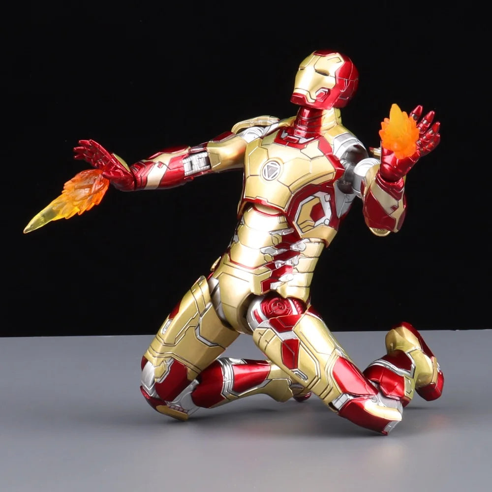 ZD Toys Iron Man Action Figure Iron Patriot MK1-7 MK17 MK33 MK85 MK30 War Machine Legends Avengers Tony Stark Collect Toy Gift