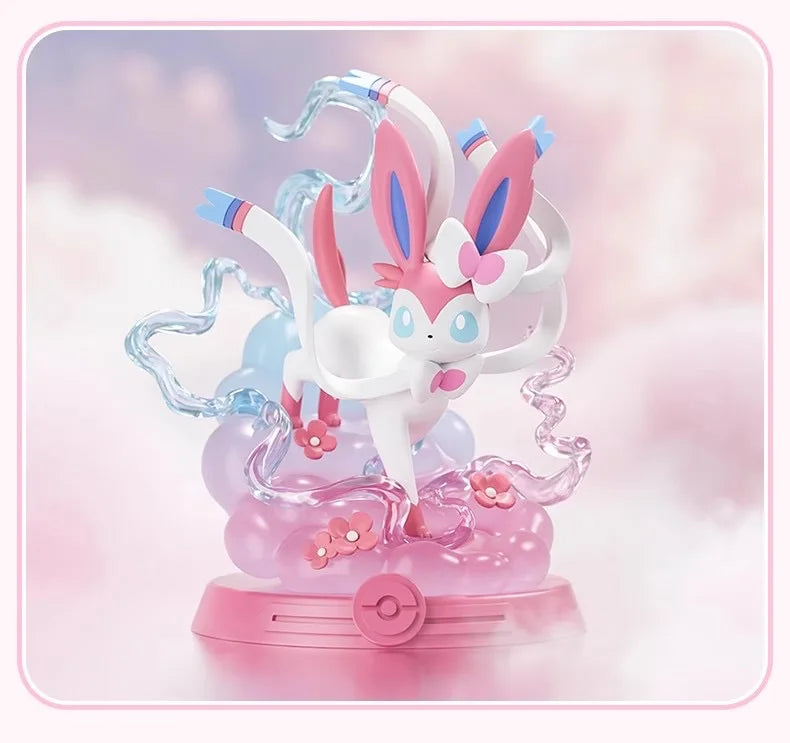 9 Style Pokemon Eeveelution Espeon Sylveon Glaceon Leafeon Vaporeon Umbreon Flareon Pokémon Model Anime Figure Ornaments Toy