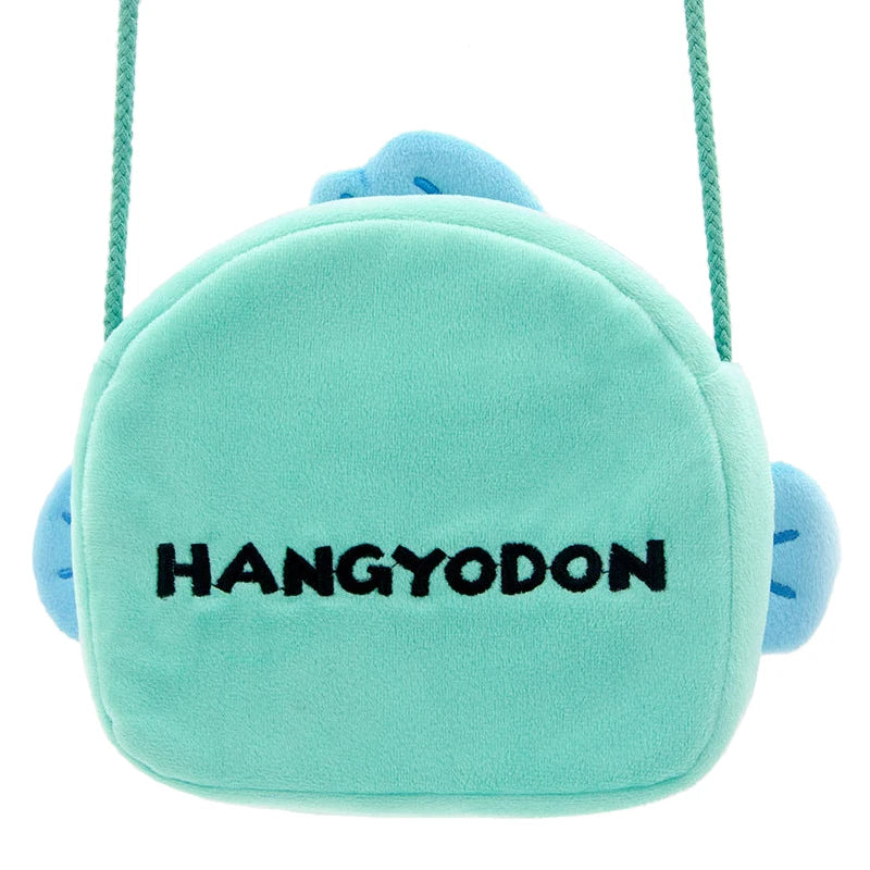 Kawaii Sanrio Hangyodon Messenger Bag Anime Cartoon Student Toy Key Headphone Storage Bag Wallet Children's Toys Birthday Gifts