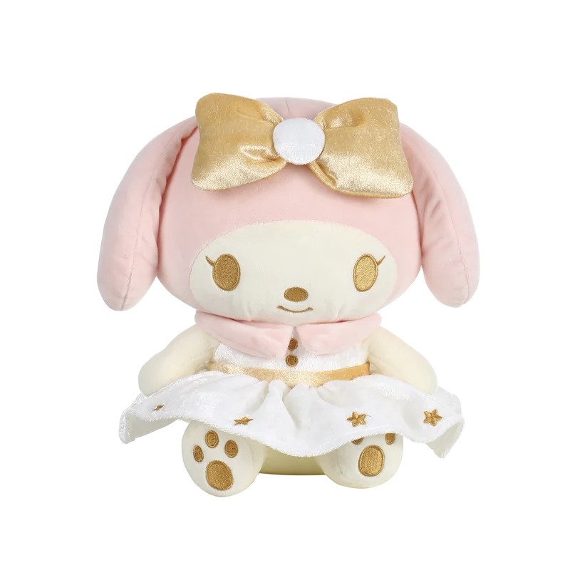 Sanrio Kawaii Kuromi Melody Pochacco Cinnamoroll Hello Kitty Plush Toy Stuffed Doll Birthday Presents For Children