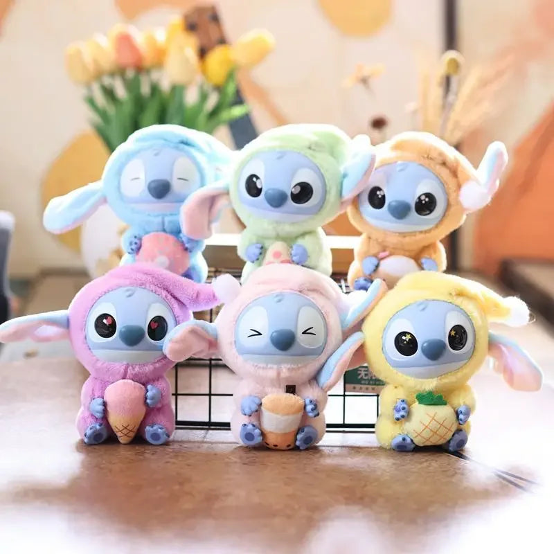 Stitch Stuffed Toys Keychain School Bag Pendant Decorated Plush Doll Children Graduation Season Commemorative Gifts