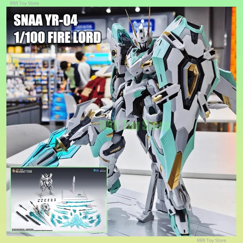 SNAA MG 1/100 Firelord YR-04 Particle Awakening Assembly Model Kit Action Figures Plastic Model Toy Customized
