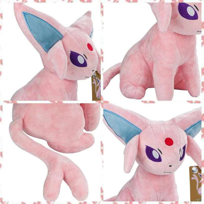 POKEMON Big Size Eevee Umbreon Sylveon Leafeon Espeon Glaceon Plush Toy Anime Stuff Doll Collection Kawaii Gift for Kid