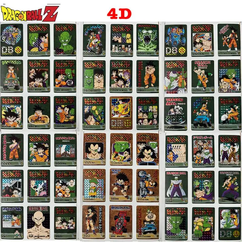 Anime Dragon Ball DIY ACG Tabletop Battle Game Laser Cards Android 18 Piccolo Toys for boys Collectible Cards Birthday Present