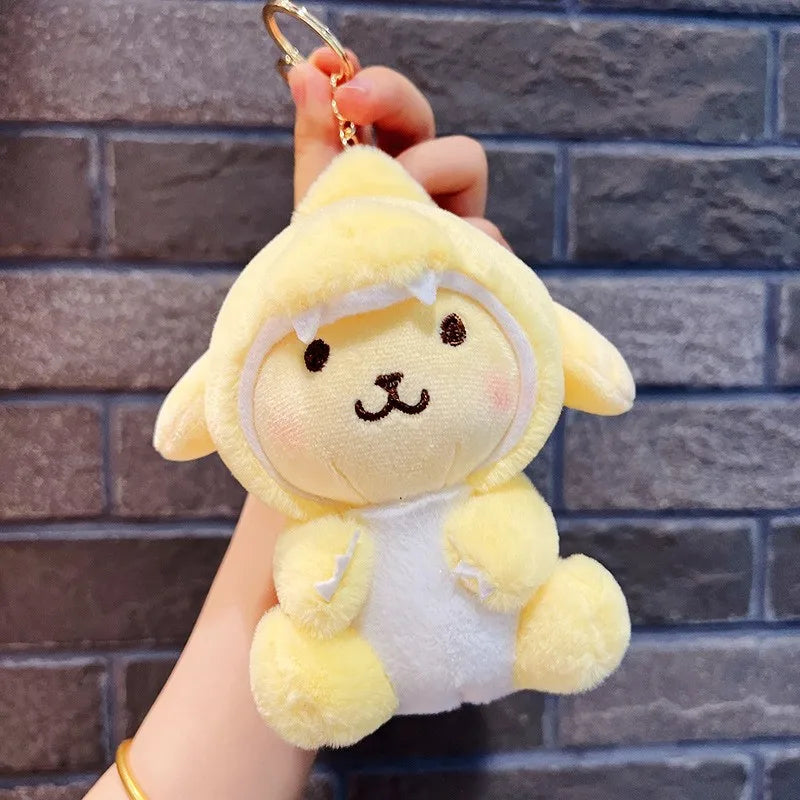 Sanrio Cross Dress Ornaments Kawaii Escolar Sanrio My Melody Plush Juguetes Para Niños Novedosos Plush Toys For Kids