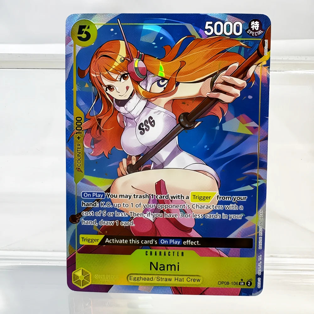 Anime One Piece OPCG Card English Version Shanks/Monkey.D. Luffy/Portgas.D. Ace Game Anime Collection Proxy Cards