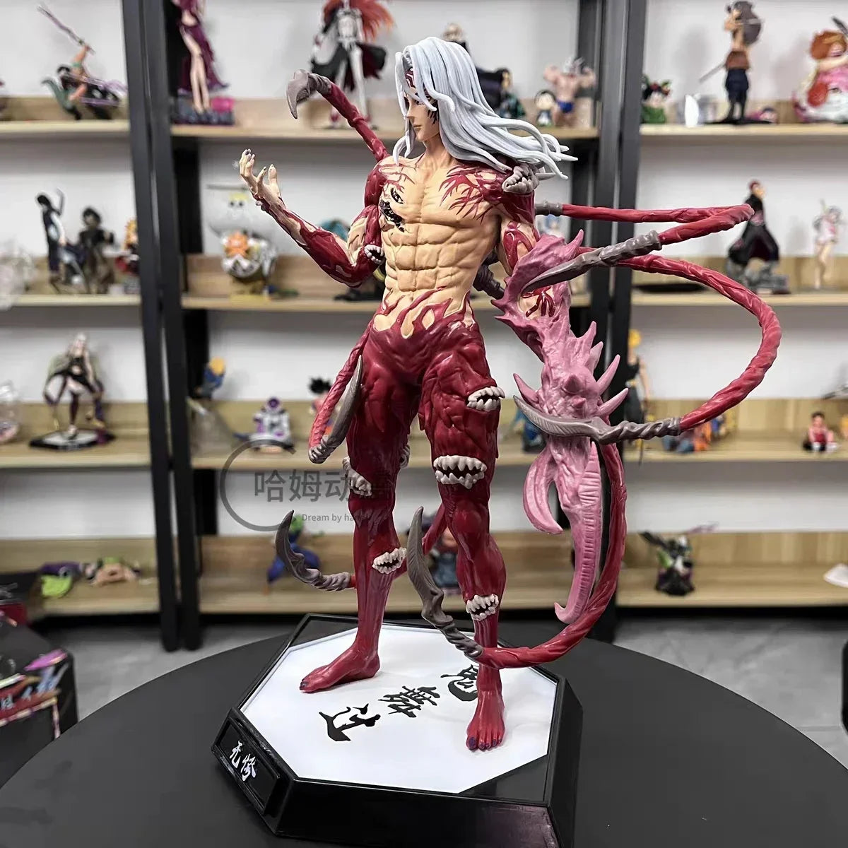 New Demon Slayer Kibutsuji Muzan Figure Gk Anime Figurine Kimetsu No Yaiba 30cm Pvc Action Figure Statue Model Decoration Toys G