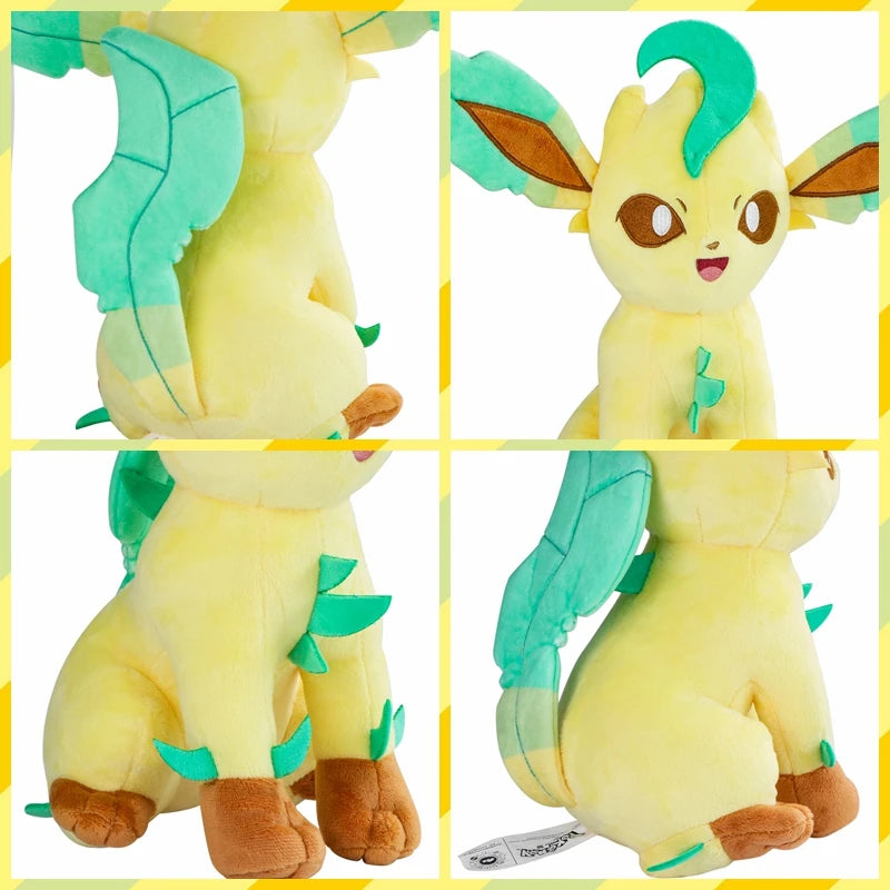 POKEMON Big Size Eevee Umbreon Sylveon Leafeon Espeon Glaceon Plush Toy Anime Stuff Doll Collection Kawaii Gift for Kid