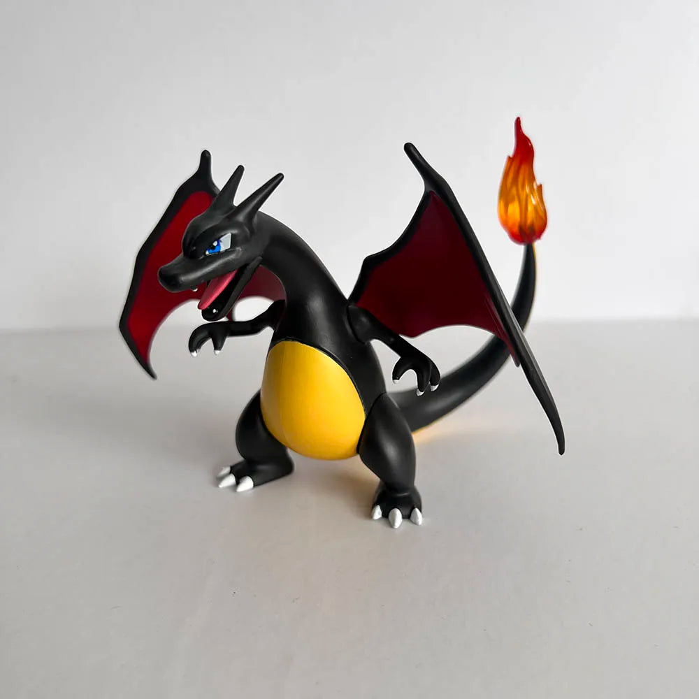 10cm Pokemon Anime Charizard Action Figures Pocket Monster Model Doll Collectible Cartoon Charmander