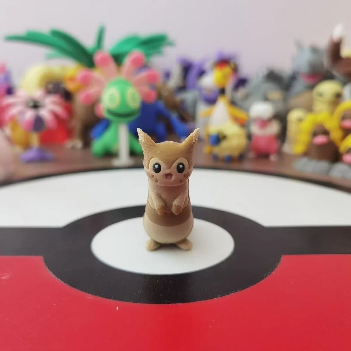 Pokemon Collect Multiple Figures Proportion World 1:20 Diy 3d Printing Kawaii Cartoon Character Model Kid Xmas Gifts Toy