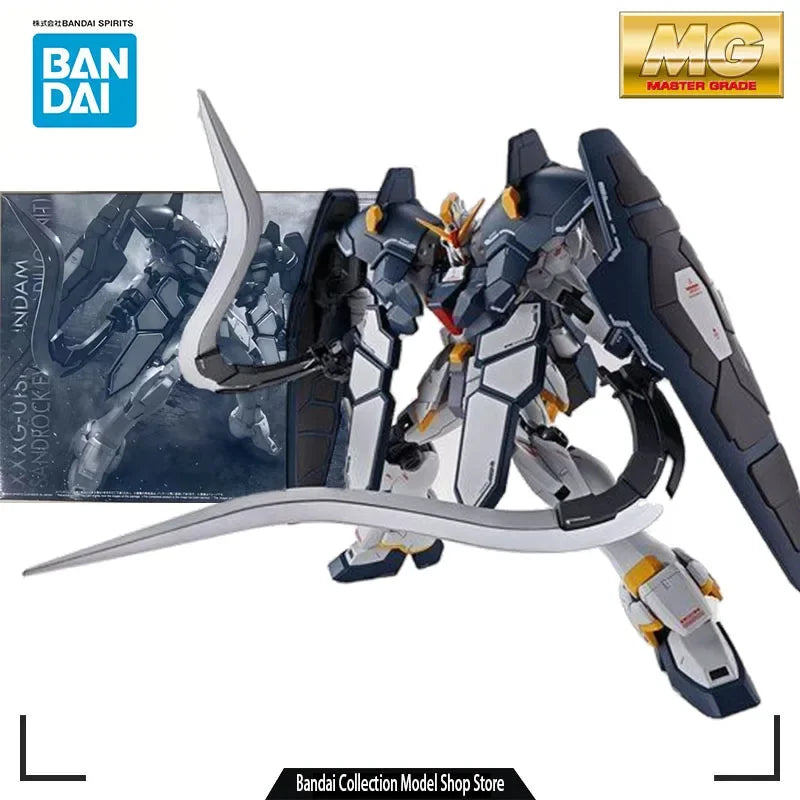 Bandai Original MODEL KIT GUNDAM MG  Gundam Sandrock Custom  1/100 Anime Action Figure Assembly Model Toys  Model Gifts For boys