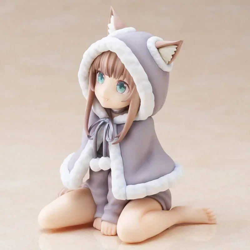10cm Yotsuba Anime Cute Nakano Nino Figurine The Quintessential Quintuplets Figure Cat Nakano Miku Figure PVC Collection Toys