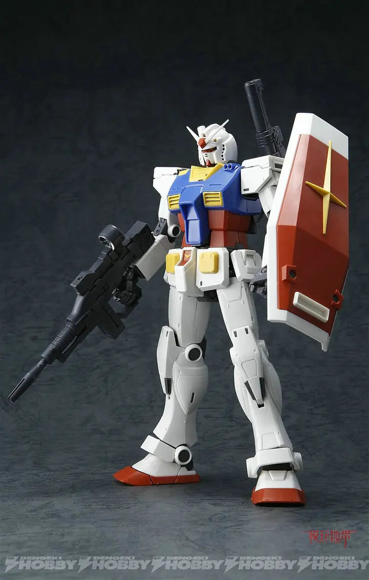 BANDAI Original MG 1/100 Model RX-78-2 GUNDAM THE ORIGIN VERSION Assemble Model Action Figures