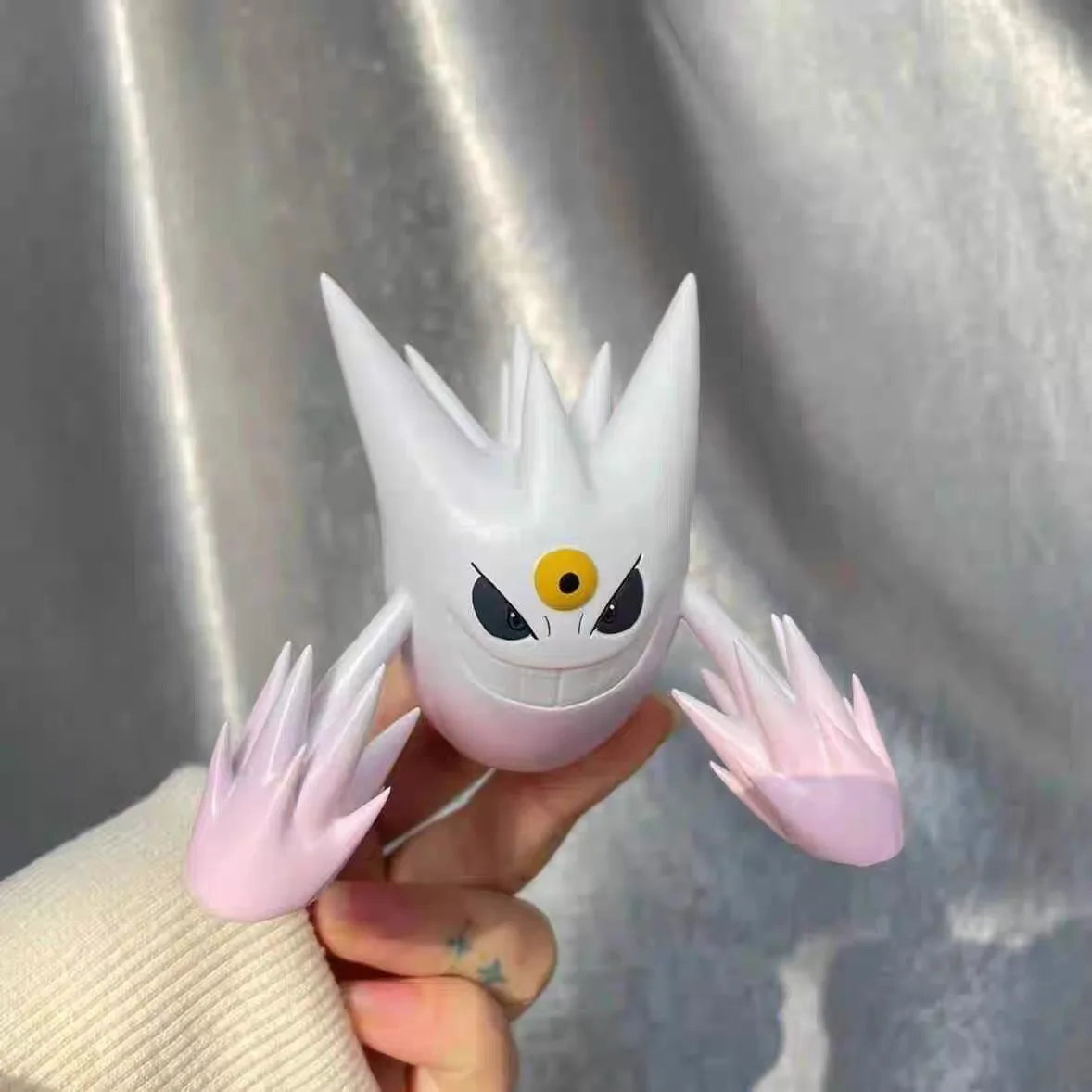 8cm Pokemon Gengar Anime Figure Kawaii Gengar Transparent Action Figure Statue Model Doll Decoraion Toys Kids Christmas Gift