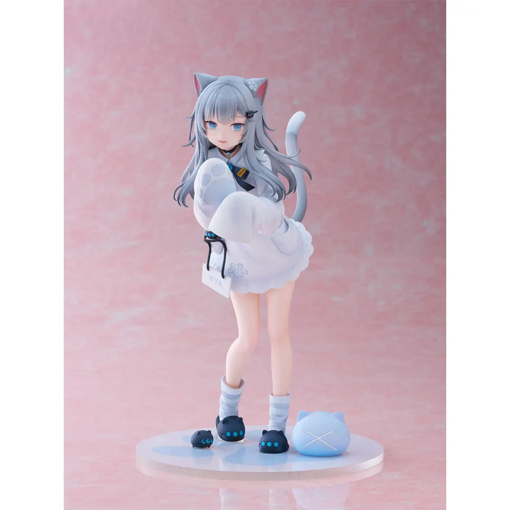 22CM Anime Nachoneko Figure Stand Animation Model Toys Gifts Collection Desktop Decoration PVC kawayi Girl Action Figures Pvc