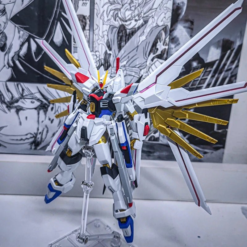 GAOGAO HG 1/144 Assembly Model Kit Infinite Justice Type 2 FREEDOM  Collection Robot Action Figures Plastic Model Toy Gifts