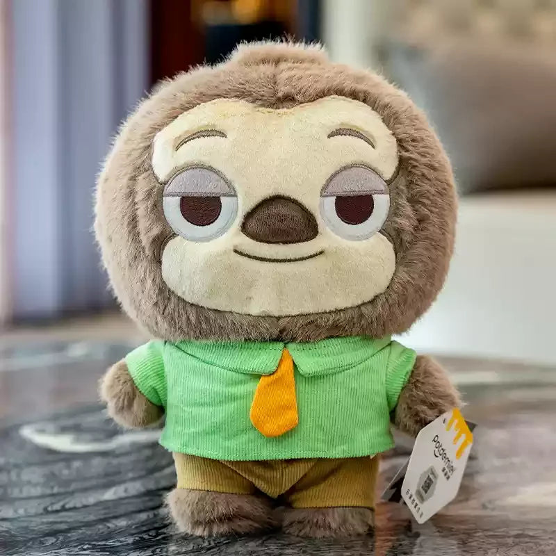 Genuine 25cm Disney Zootopia Soft Plush Bunny Judy Doll Fox Nick Doll Plush Toys Girls Gifts   Sloth Lightning Fox Nick Rabbit