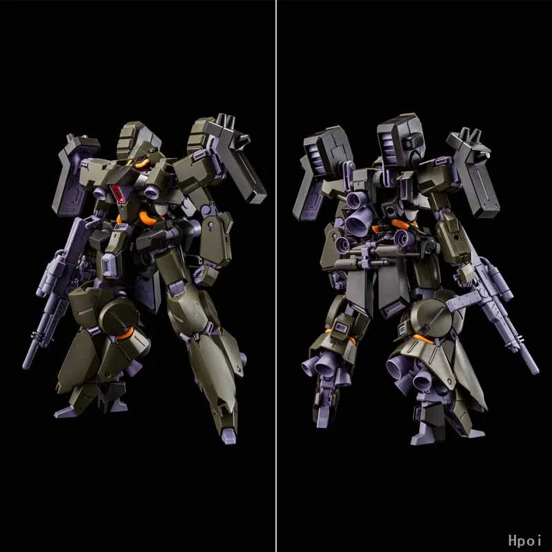 Bandai Original MODEL KIT GUNDAM HG REBEN-WOLF Anime Action Figure Assembly Model Toys  Model Gifts for Boys Foam Box Packing