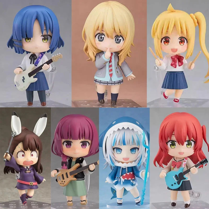 Anime #2269 Hiroi Kirei #2244 Ikuyo Kita #2242 Nijika Ijichi Action Figure #2243 Bocchi The Rock PVC Model Girls Series Toy Gift
