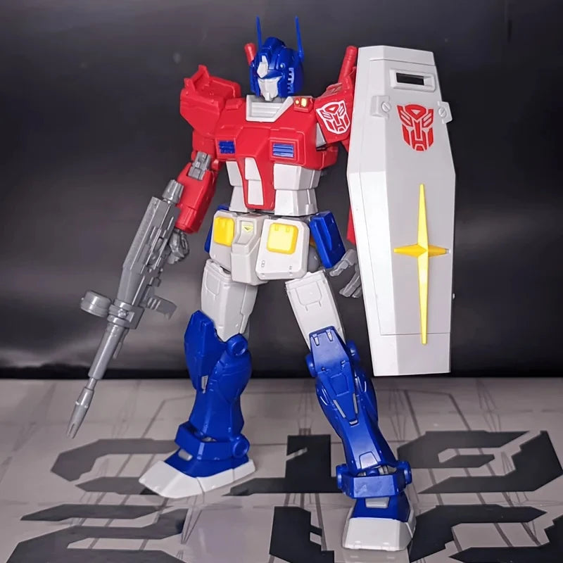 012 Model Hg 1/144 Rx-78 Optimus Color Assembly Model Movable Joints Action Figure Mecha Robot Plastic Model Christmas Toy Gifts