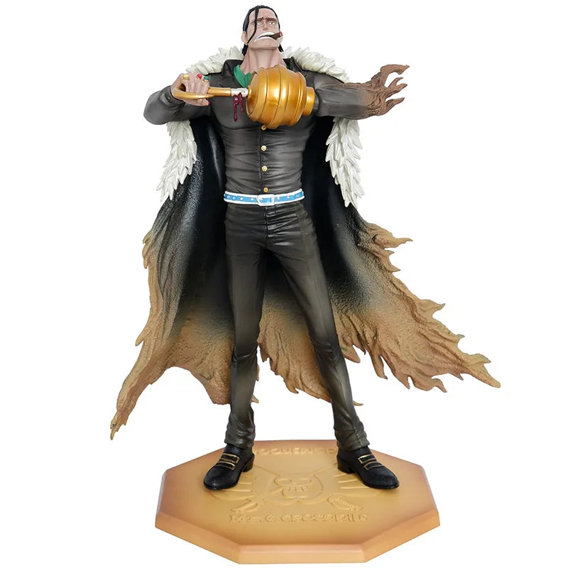 Anime One Piece Sir Crocodile Battle Ver. PVC Action Figure Statue Collectible Model Kids Toys Doll Gifts 29CM