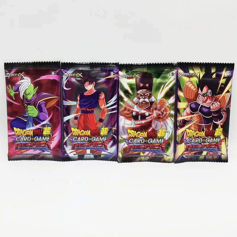 English 300Pcs Dragon Ball Super Booster Cards Perfect Combination Trading Card Game With Box Battle Collection Toys For Kids