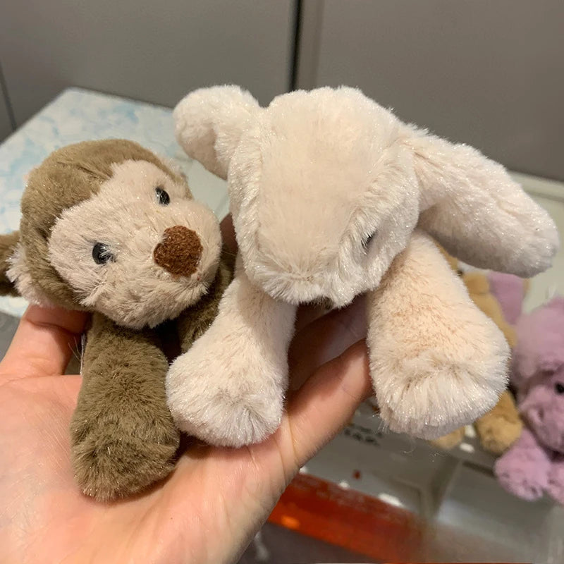 Jellycat with tags New Smacky Elephant Bear Rabbit Monkey Fox Cute Plush Toy Doll Soothing Doll Gift Stuffed Toy Holiday Gift