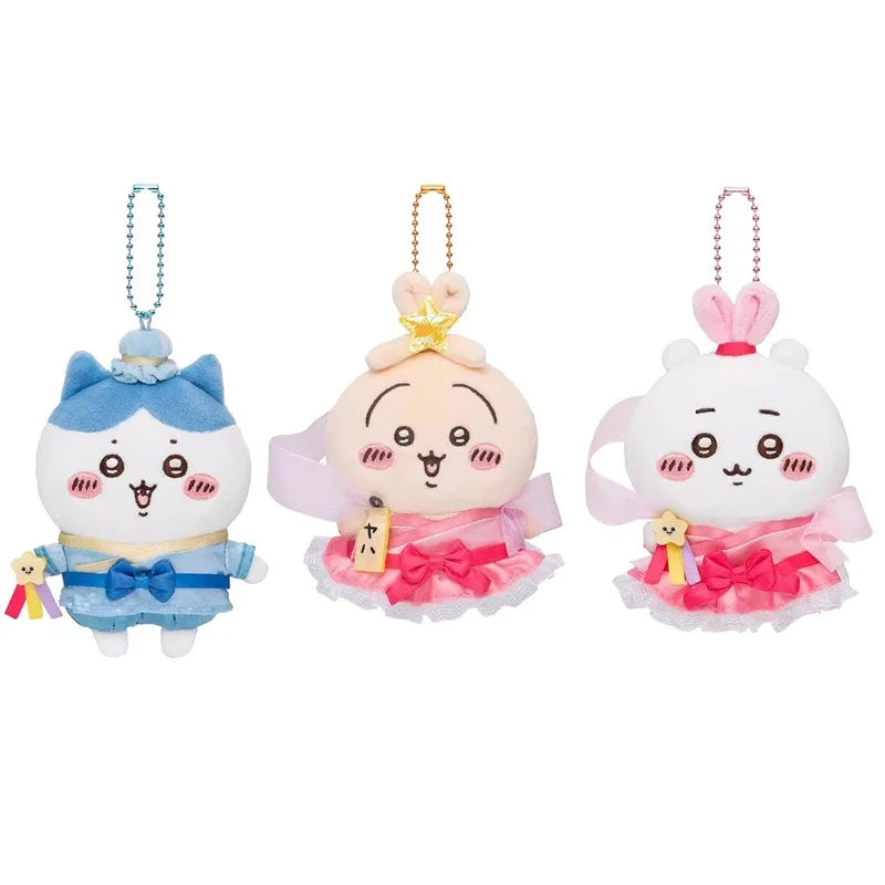 Chiikawa Hachiware Tanabata Cowherd Weaver Girl Valentine's Day Series Anime Plush Doll Usagi Cute Toy Keychain Gift Pendant