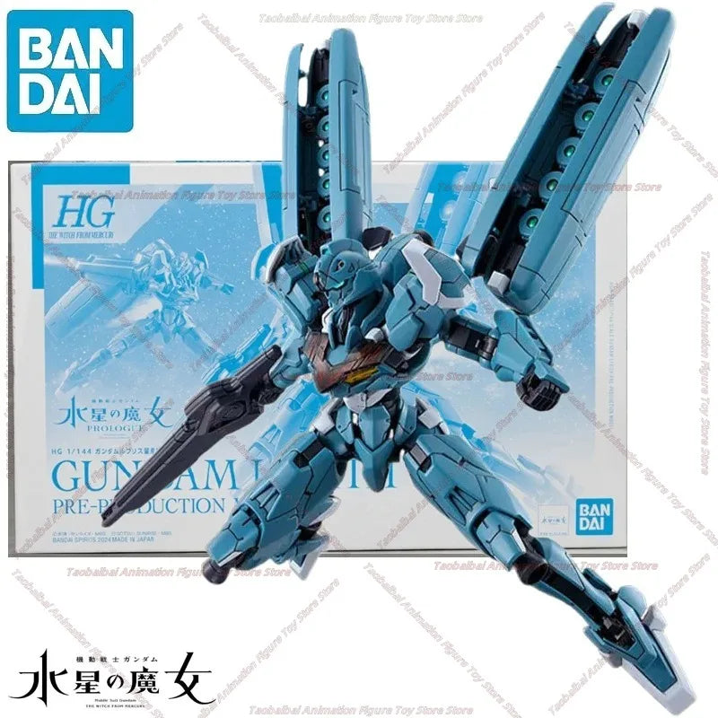 BANDAI-modelo PB Limited HG 1/144 XGF-01 Gundam Lfrith Preproducción, Versión En Stock Modelo  Ensamblaje Figuras De Acción
