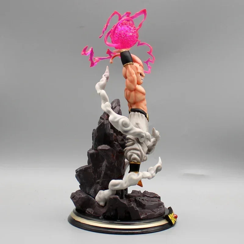 25cm Dragon Ball Z Majin Buu Junsui Anime Figures Gk Figurine Dbz Model Statue Pvc Toys Decoration Desktop Collectible Room Gift