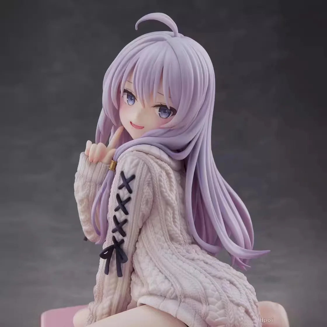 15cm The Journey Of Elaina Anime Figures Gk Model Elaina Sweater Doll Collect Models Action Figure Room Decor Friend Gift Toys