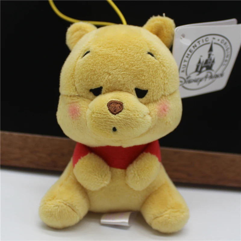 Disney 10cm winnie the pooh Vintage Disney Winnie the Pooh Plush Charm Pendant toys
