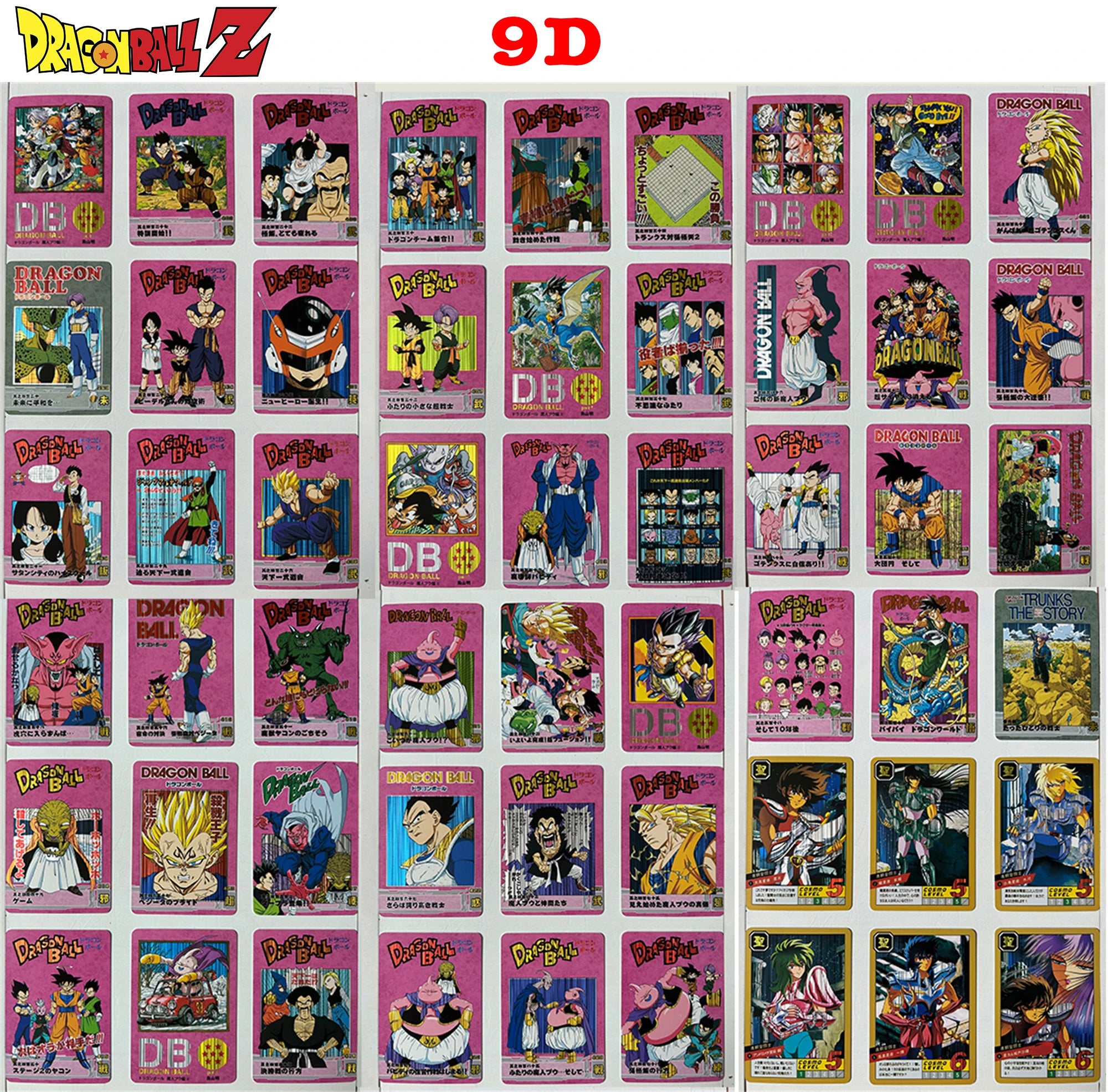 Anime Dragon Ball DIY ACG Tabletop Battle Game Laser Cards Android 18 Piccolo Toys for boys Collectible Cards Birthday Present