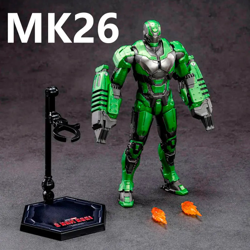 ZD Original Iron Man Legends Mk42 War Machine MK1 MK2 MK3 MK4 MK5 MK6 MK7 Spider Man Avengers Infinity War Action Figure