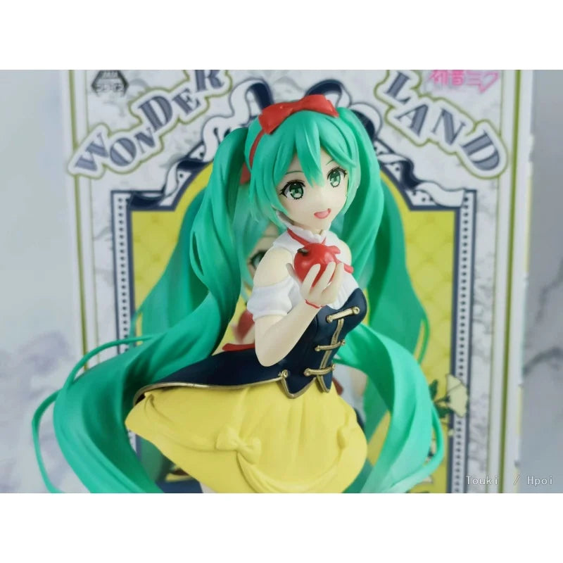 [In Stock] Genuine Taito Hatsune Miku Anime Toy Fairy Tale Wonderland Series Cute Miku Figurine Model Ornament Toy Gift
