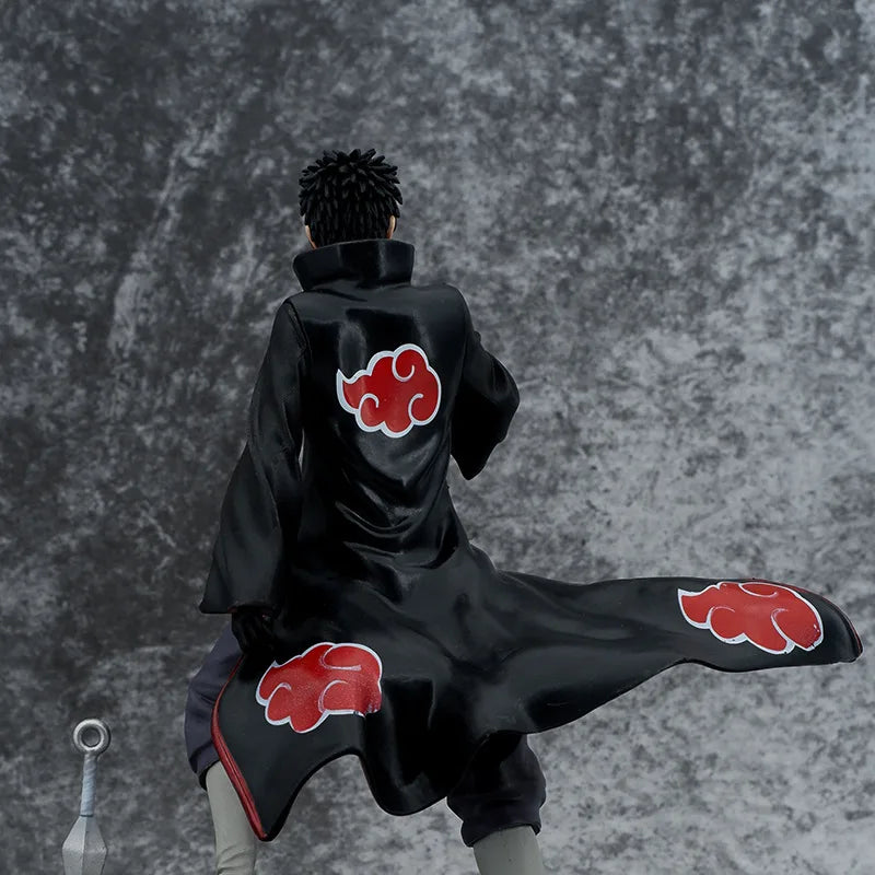 Naruto Anime Figure 26cm Obito Uchiha Tobi Head Changeable Action Figurine Pvc Statue Model Desktop Decoration Toy Gift For Kid
