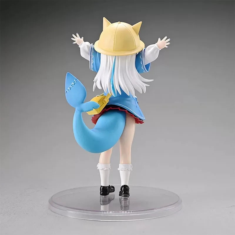 Anime Cute Shark Hololive Action Figure Gk Kawaii Gawr Gura Figure Kindergarten Ver Figurine PVC Collectible Peripheral Gifts
